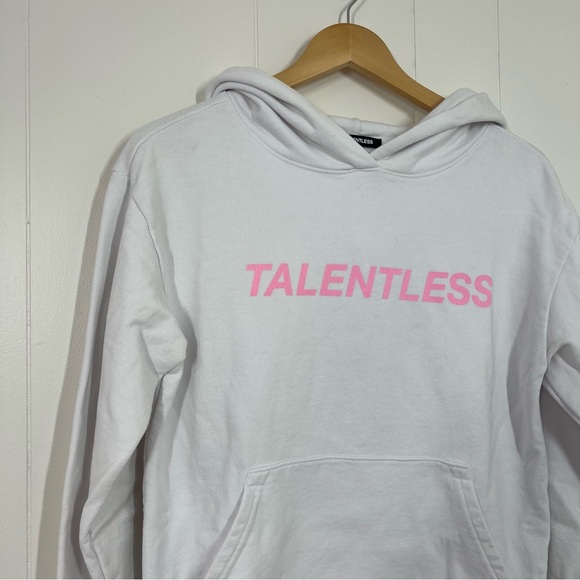 Talentless White Logo Sweatshirt - Picture 6 of 14